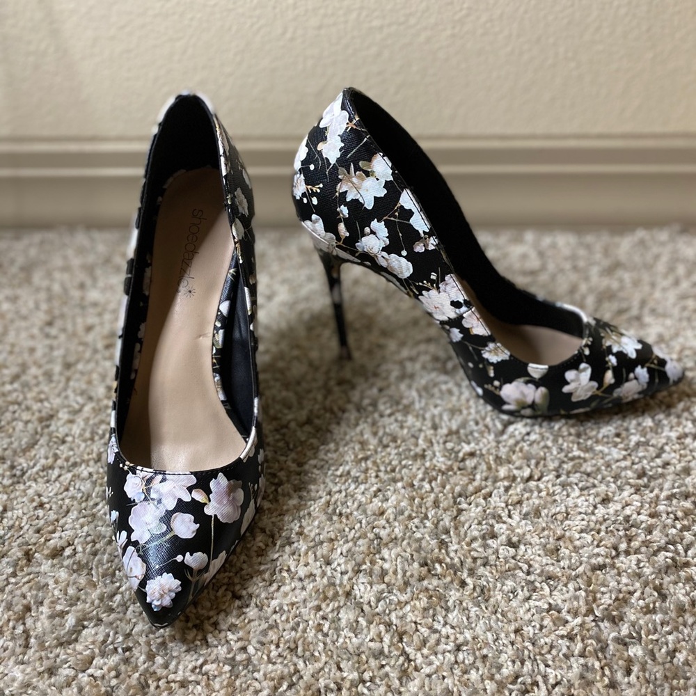 Date Night Floral Heel